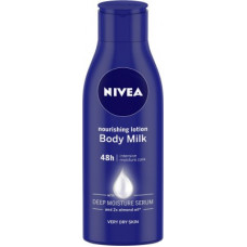 Deals, Discounts & Offers on  - NIVEA Body Lotion For Very Dry Skin, Nourishing Body Milk with 2x Almond Oil, For Men & Women(120 ml)