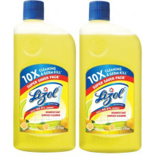 Deals, Discounts & Offers on  - LIZOL Disinfectant Surface and Floor Cleaner Citrus(2 x 625 ml)