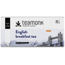Deals, Discounts & Offers on Food and Health - Teamonk English Breakfast Tea 25 Teabags Tea Blend Bags Box(25 Bags)