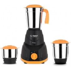 Deals, Discounts & Offers on Personal Care Appliances - Flipkart SmartBuy PowerChef Prime 500 W Mixer Grinder (3 Jars, Grey, Orange)