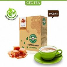 Deals, Discounts & Offers on Food and Health - The Tea Planet Caramel CTC 100gms Choco Tea Box(100 g)