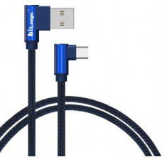 Deals, Discounts & Offers on Mobile Accessories - Hitage WB668TCBE 1.2 m USB Type C Cable(Compatible with Power Bank, Mobile, Blue, One Cable)