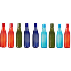 Deals, Discounts & Offers on  - Ketsaal Pack of 9 1000 ml Water Bottles(Set of 9, Multicolor)