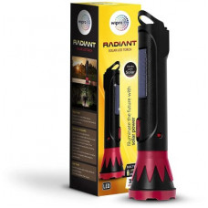 Deals, Discounts & Offers on  - Wipro 3W Radiant Solar LED Torch Torch Emergency Light(Black)