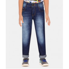 Deals, Discounts & Offers on  - [Size 5Y] PROVOGUESlim Boys Dark Blue Jeans