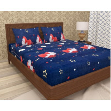 Deals, Discounts & Offers on  - Flipkart SmartBuy 120 TC Microfiber Double Printed Bedsheet(Pack of 3, Multicolor)
