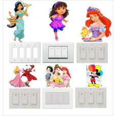Deals, Discounts & Offers on  - WALL GURU Small Switch Board Sticker(Pack of 1)