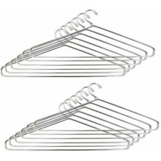 Deals, Discounts & Offers on  - Funtastik Steel Pack of 12 Hangers(Silver)