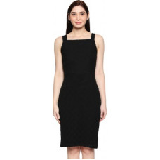 Deals, Discounts & Offers on  - [Size XL] PEOPLEWomen A-line Black Dress