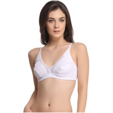 Deals, Discounts & Offers on  - [Size 36] CloviaWomen Full Coverage Non Padded Bra(White)