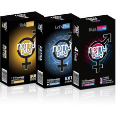 Deals, Discounts & Offers on Sexual Welness - Notty Boy Honeymoon Special Multi Variety Pack Condom(Set of 3, 30 Sheets)