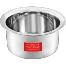 Deals, Discounts & Offers on Cookware - [Supermart] VMI-VARDAAN Stainless Steel Heavy Bottom Indian Tope (17.4cm, 2.30L) Tope 2.3 L capacity 17.4 cm diameter(Stainless Steel)