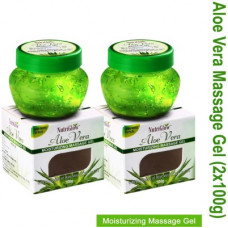 Deals, Discounts & Offers on  - NutriGlow Aloe Vera Moisturizing Massage Gel 100gm Pack of 2(200 g)