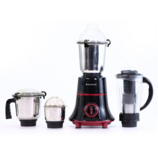 Deals, Discounts & Offers on Personal Care Appliances - WONDERCHEF Glory 63153728 750 Juicer Mixer Grinder (4 Jars, Black & Red)