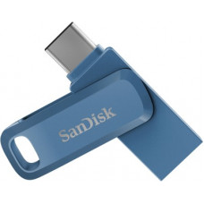 Deals, Discounts & Offers on Storage - SanDisk Dual Drive Go 32 GB OTG Drive(Blue, Type A to Type C)