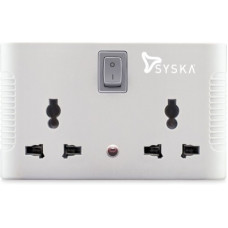 Deals, Discounts & Offers on  - Syska SSK-MPS-0401 6 A Three Pin Socket