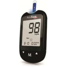 Deals, Discounts & Offers on Electronics - AccuSure Simple Glucometer(Black)