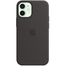 Deals, Discounts & Offers on Mobile Accessories - APPLE Back Cover For Apple iPhone 12 Mini(Black, Silicon)