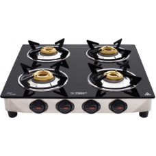Deals, Discounts & Offers on  - Flipkart SmartBuy Regalia 4 Burners Glass, Stainless Steel Manual Gas Stove(4 Burners)