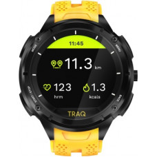 Deals, Discounts & Offers on  - TRAQ by Titan Cardio Smartwatch(Yellow Strap, Regular)
