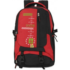 Deals, Discounts & Offers on Backpacks - PROVOGUELarge 35 L Laptop Backpack Spacy unisex backpack with rain cover-02(Red, Black)