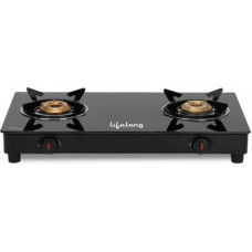 Deals, Discounts & Offers on  - Lifelong Glass Automatic Gas Stove(2 Burners)