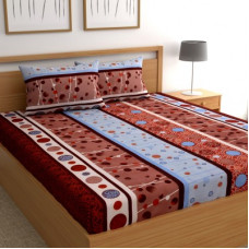Deals, Discounts & Offers on  - [Pre-Book] Flipkart SmartBuy 160 TC Microfiber Double Printed Bedsheet(Pack of 1, Multicolor)