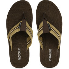 Deals, Discounts & Offers on Men - PROVOGUEFlip Flops(Khaki, Brown 8)