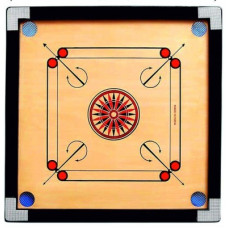 Deals, Discounts & Offers on Auto & Sports - amrita [20 inch] Premium Quality Smooth & Shiny Glossy Small Carrom Board 50 cm Carrom Board(Multicolor)