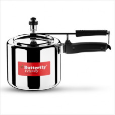 Deals, Discounts & Offers on Cookware - Butterfly Friendly 3 L Induction Bottom Pressure Cooker(Aluminium)