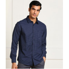 Deals, Discounts & Offers on  - [Pre-Book] BillionMen Printed Casual Dark Blue Shirt