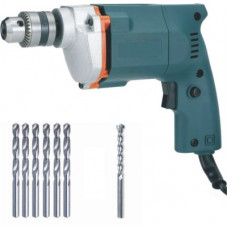 Deals, Discounts & Offers on  - [Pre Book] BUILDSKILL 10MM Professional Powerful Heavy Drill Machine with 7 High Quality Bits BED1100-Bluebits