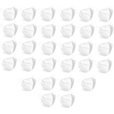 Deals, Discounts & Offers on  - [Pre Book] Nea N95 MASK WASHABLE , REUSABLE FACE MASK N95 MASK - 30 Water Resistant, Reusable, Washable(White, Free Size, Pack of 30)