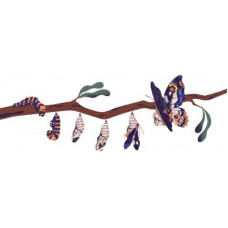 Deals, Discounts & Offers on  - ASIAN PAINTS Extra Large Wall-Ons 'Butterfly Transformation' Decal, DIY Removable Peel and Stick Wall Sticker(Pack of 1)