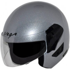 Deals, Discounts & Offers on  - [Pre Book] VEGA Cruiser Motorsports Helmet(Silver)