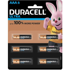 Deals, Discounts & Offers on Mobile Accessories - DURACELL Ultra AAA Battery(Pack of 6)