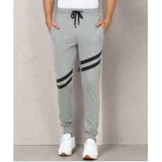 Deals, Discounts & Offers on  - METRONAUTStriped Men Grey Track Pants