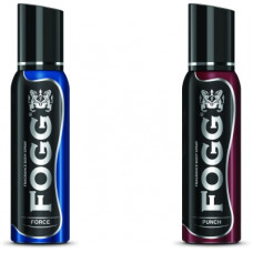 Deals, Discounts & Offers on  - FOGG Deo Combo Pack (FORCE + PUNCH 300ml) Body Spray - For Men(300 ml, Pack of 2)