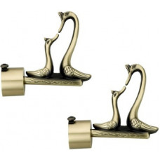 Deals, Discounts & Offers on  - WSKART Gold Rod Rail Bracket(Pack of 2)