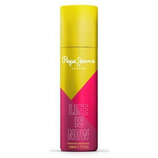 Deals, Discounts & Offers on  - Pepe Jeans London Life Is Now (Yellow) For Her Deodorant Spray - For Women(150 ml)
