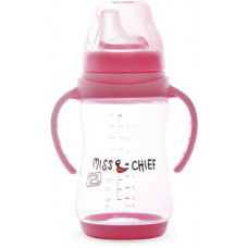 Deals, Discounts & Offers on Baby Care - Miss & Chief Sipper with Soft Nipple spout - 250 ml(Pink)
