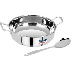 Deals, Discounts & Offers on Cookware - Renberg Steelix Plus Kadhai 20 cm diameter 2 L capacity(Stainless Steel, Induction Bottom)