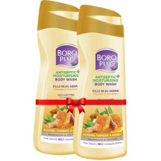 Deals, Discounts & Offers on  - BOROPLUS Antiseptic + Moisturising Body Wash (Almond, Turmeric & Honey)(2 x 300 ml)