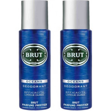 Deals, Discounts & Offers on  - BRUT 2 Oceans Deodorant Spray - For Men & Women(200 ml, Pack of 2)