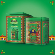 Deals, Discounts & Offers on Food and Health - Tata Tea Premium Desh Ki Chai Festive Art of India Tea Tin(250 g)