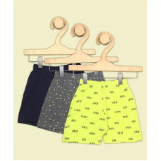 Deals, Discounts & Offers on  - [Size 6-12M] Miss & Chief BabyShort For Boys & Girls Casual Printed Pure Cotton(Multicolor, Pack of 3)