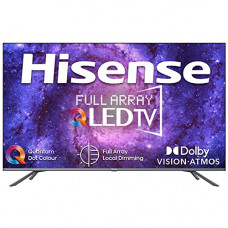 Deals, Discounts & Offers on Televisions - Hisense 139 cm (55 inches) 4K Ultra HD Smart Certified Android QLED TV 55U6G (Metal Gray) (2021 Model)