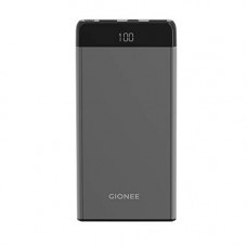 Deals, Discounts & Offers on Power Banks - Gionee 10000 mAh Lithium Polymer Power Bank PB10K1S with 15 Watt Fast Charging, Grey