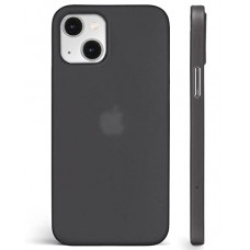 Deals, Discounts & Offers on Mobile Accessories - Egotude Ultra Thin Flexible Slim Back Cover Case For iPhone 13 (Black Transparent, TPU+Plastic)