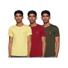 Deals, Discounts & Offers on Men - [Size L] Cazibe Men's Plain Regular Fit T-Shirt